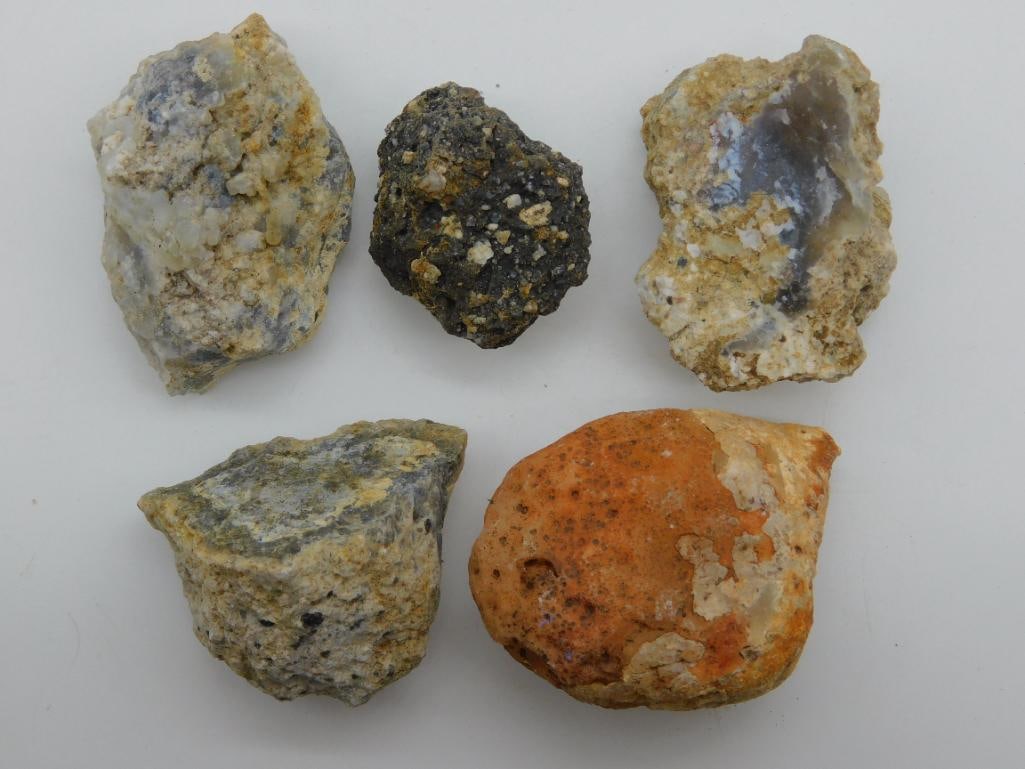 MIXED STONE LOT ROCK STONE LAPIDARY SPECIMEN (1 of 2)