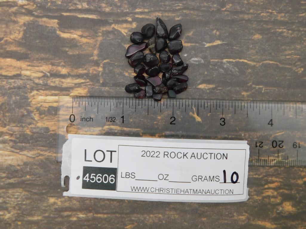 GARNET ROCK STONE LAPIDARY SPECIMEN - 2