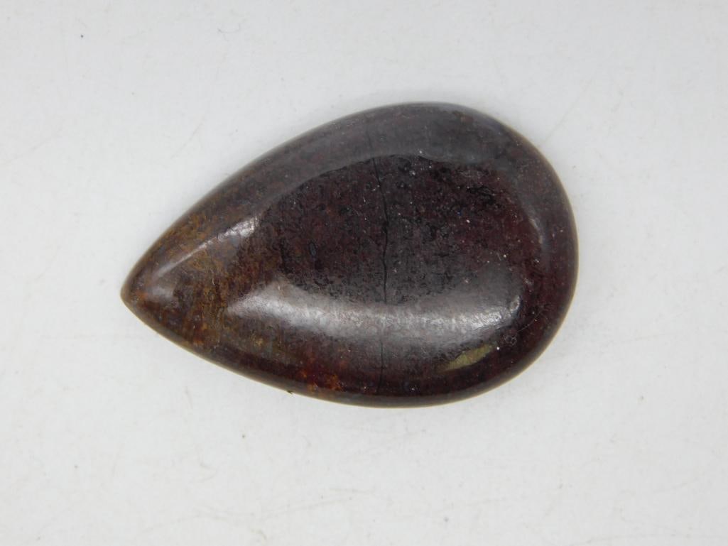 DINOSAUR BONE CABOCHON ROCK STONE LAPIDARY SPECIMEN: DINOSAUR BONE CABOCHON ROCK STONE LAPIDARY SPECIMEN