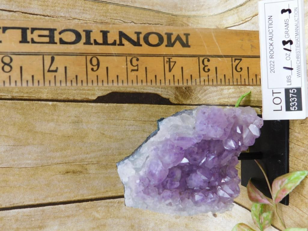 AMETHYST DISPLAY ROCK STONE LAPIDARY SPECIMEN - 4