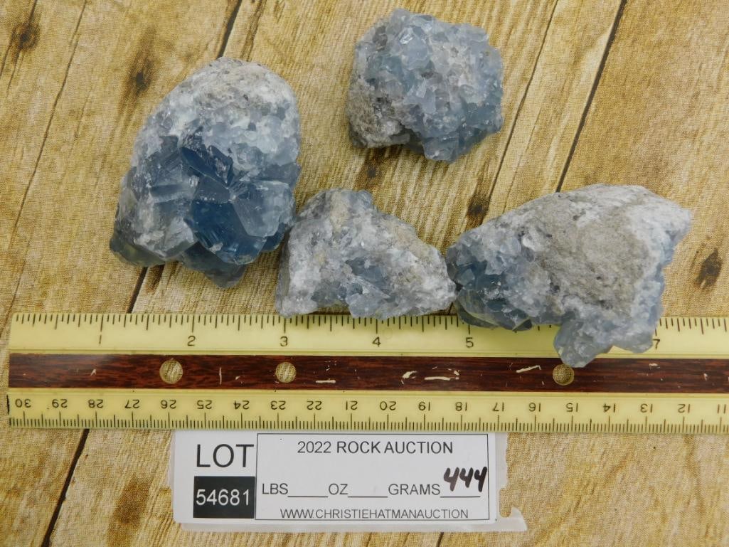 CELESTITE ROCK STONE LAPIDARY SPECIMEN - 2