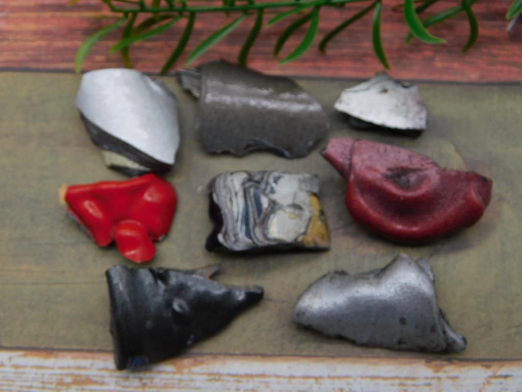 FORDITE MOTOR CITY AGATE ROCK STONE LAPIDARY SPECIMEN: FORDITE MOTOR CITY AGATE ROCK STONE LAPIDARY SPECIMEN