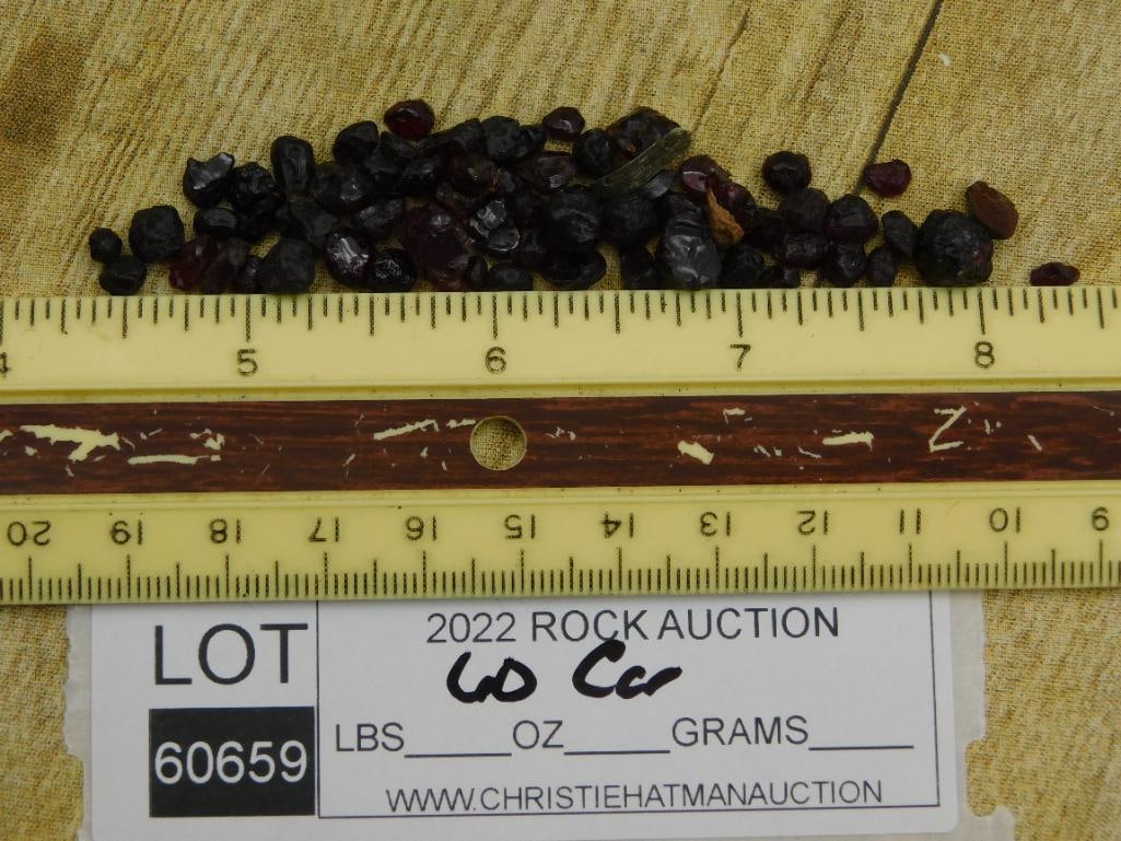 GARNET ROCK STONE LAPIDARY SPECIMEN - 2