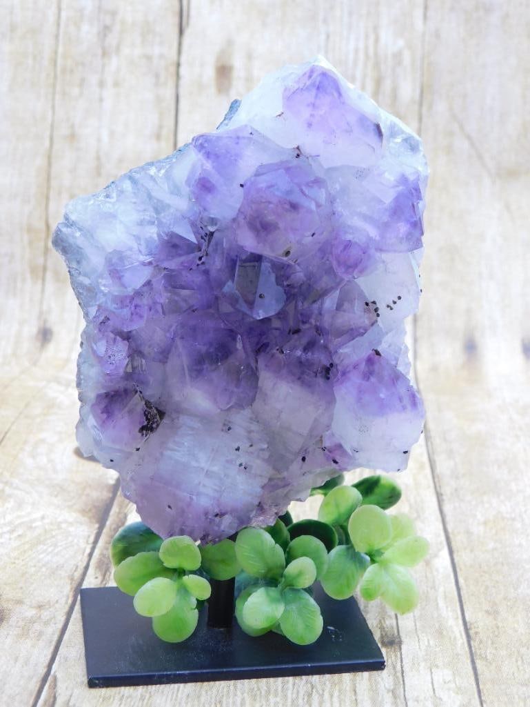 AMETHYST DISPLAY ROCK STONE LAPIDARY SPECIMEN: AMETHYST DISPLAY ROCK STONE LAPIDARY SPECIMEN