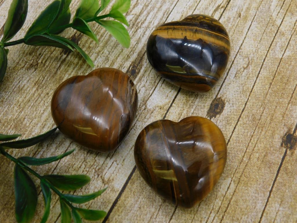 TIGER IRON HEARTS ROCK STONE LAPIDARY SPECIMEN: TIGER IRON HEARTS ROCK STONE LAPIDARY SPECIMEN