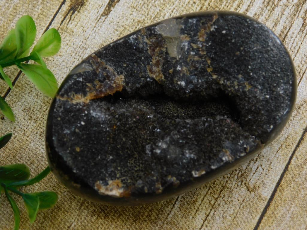 SEPTARIAN DRAGON EGG ROCK STONE LAPIDARY SPECIMEN (1 of 3)