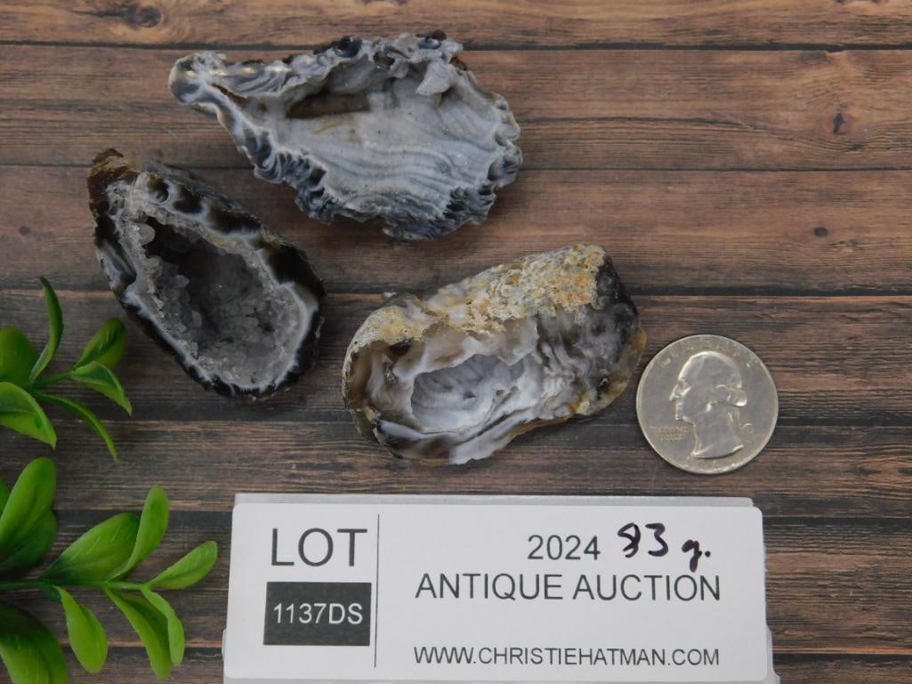 OCO GEODES ROCK STONE LAPIDARY SPECIMEN - 4