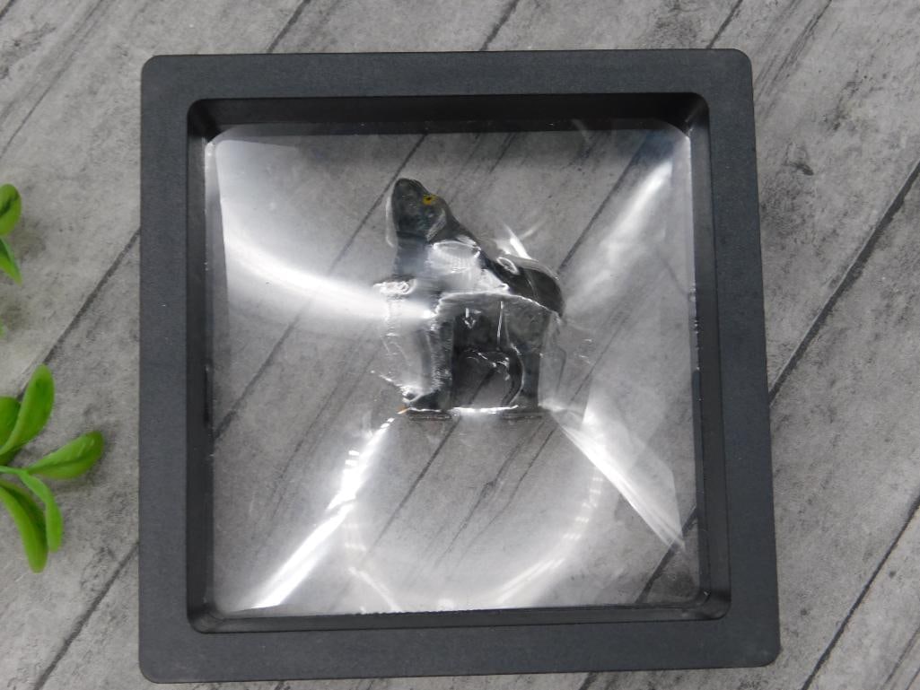 STONE WOLF ROCK STONE LAPIDARY SPECIMEN - 3