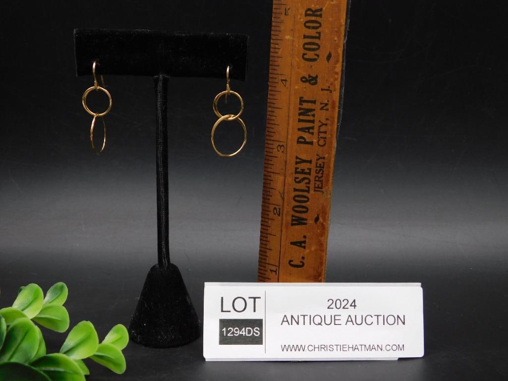 DOUBLE CIRCLE EARRINGS - 3