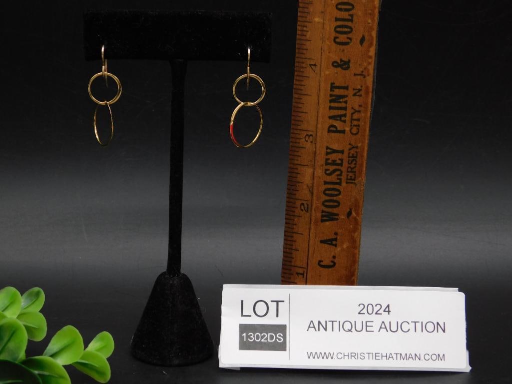 DOUBLE CIRCLE EARRINGS - 2