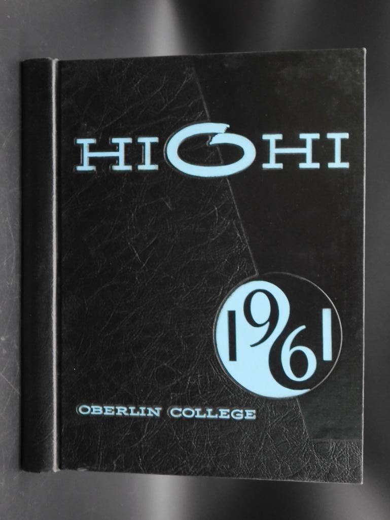 1961 OBERLIN COLLEGE YEARBOOK VINTAGE ANTIQUE: 1961 OBERLIN COLLEGE YEARBOOK VINTAGE ANTIQUE