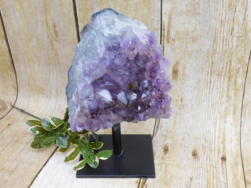 AMETHYST DISPLAY ROCK STONE LAPIDARY SPECIMEN: AMETHYST DISPLAY ROCK STONE LAPIDARY SPECIMEN