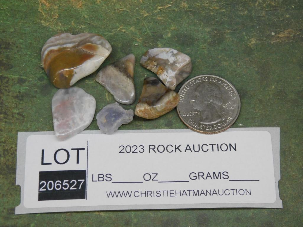 MIXED ROUGH ROCK ROCK STONE LAPIDARY SPECIMEN - 2