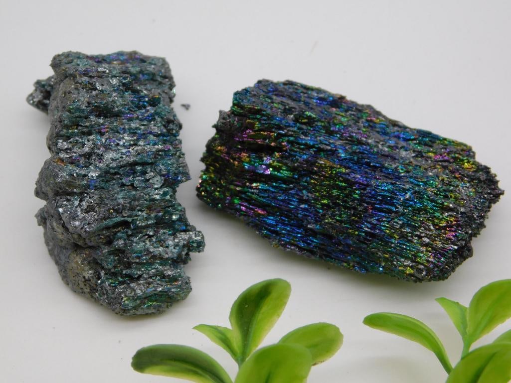 CARBORUNDUM ROCK STONE LAPIDARY SPECIMEN (1 of 2)