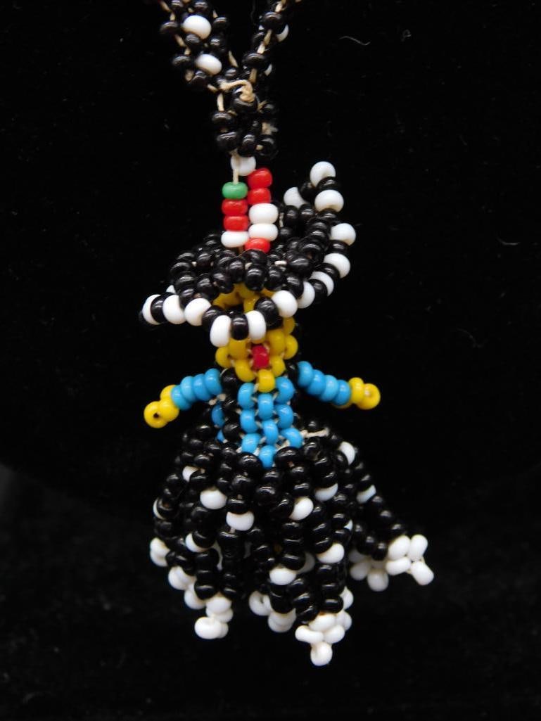 SEED BEAD NECKLACE: SEED BEAD NECKLACE