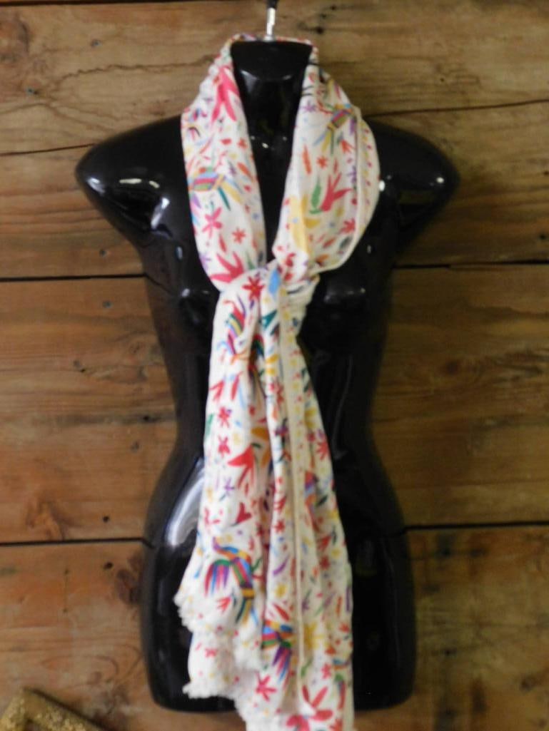 Floral Scarf: Floral Scarf