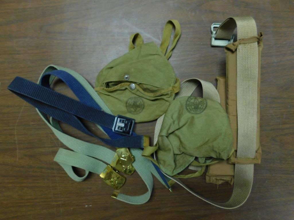Boy Scouts of America Belts and Pouches Collection: Boy Scouts of America Belts and Pouches Collection