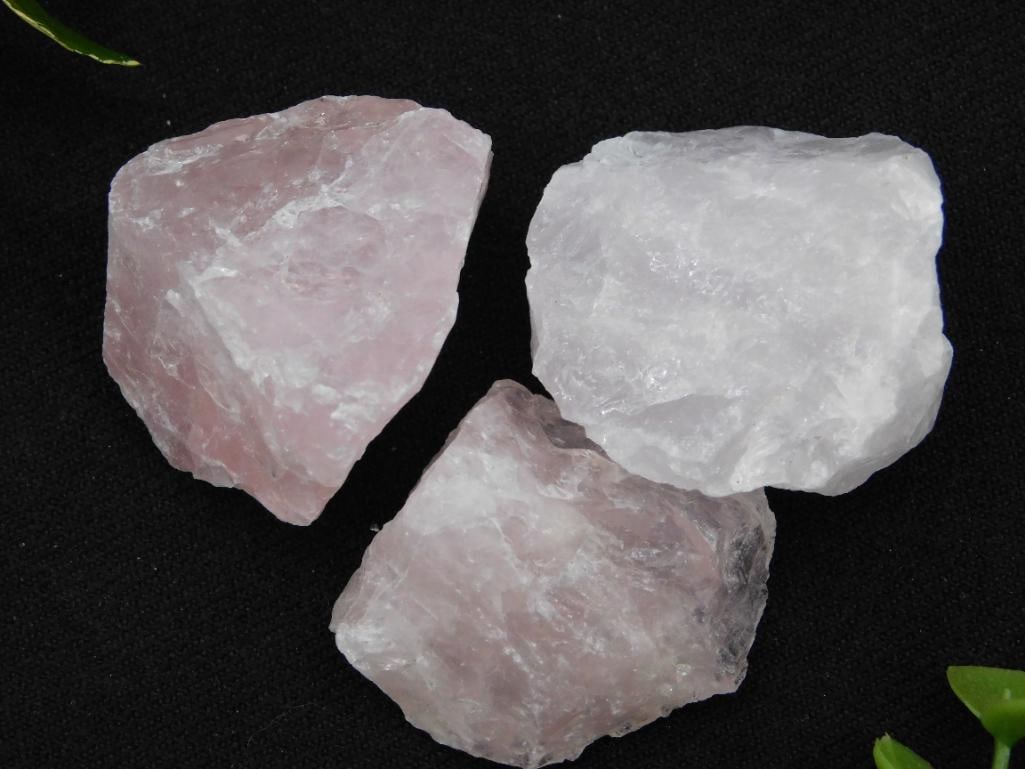 Raw Rose Quartz Specimens, 94 Grams Total Rock Stone Lapidary Specimen (1 of 2)