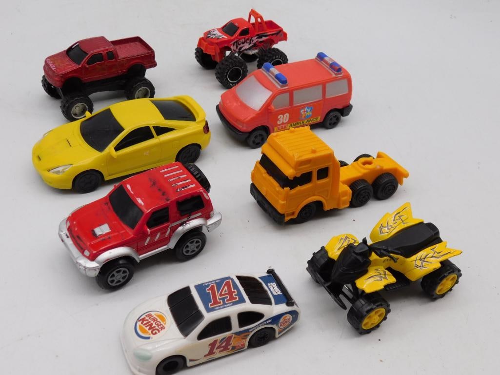 RETRO CAR TOYS MIXED BULK LOT: RETRO CAR TOYS MIXED BULK LOT