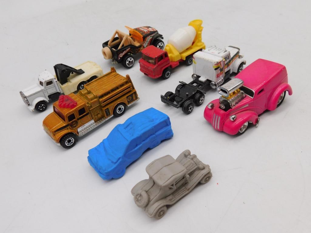 RETRO CAR TOYS MIXED BULK LOT (1 of 4)