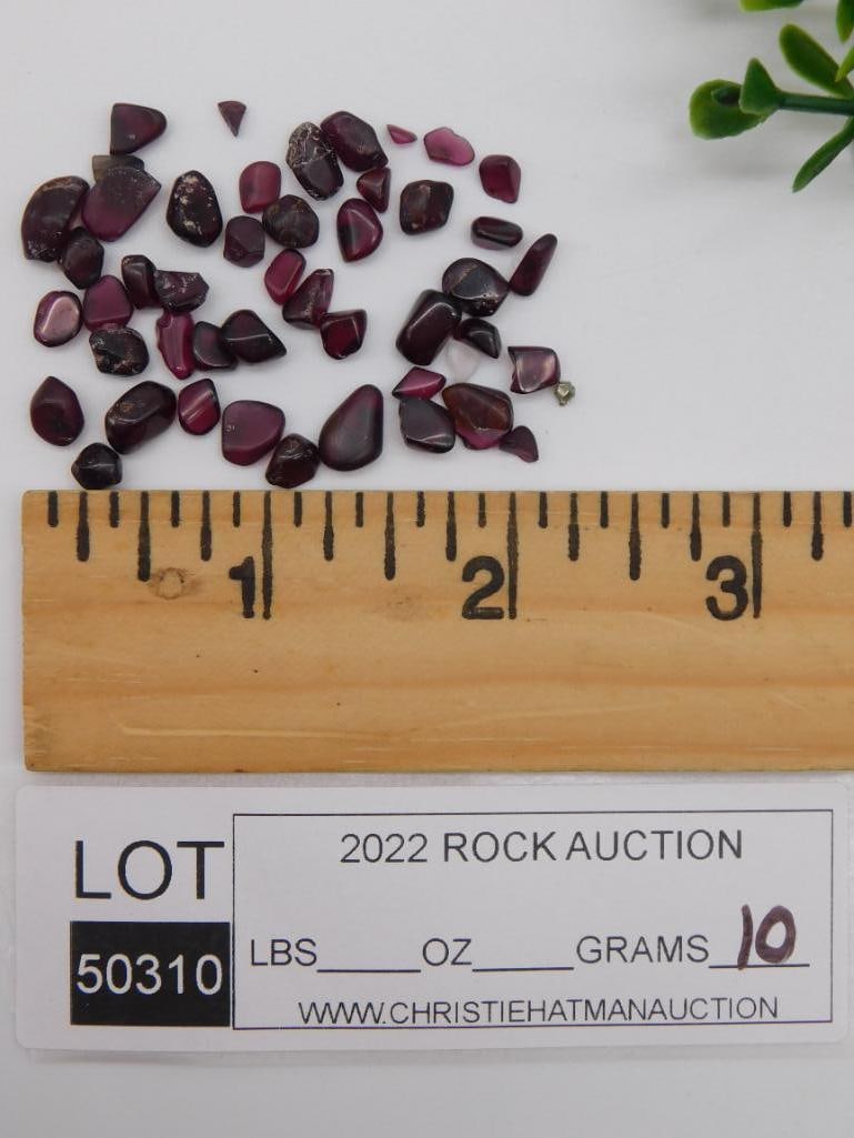 GARNET ROCK STONE LAPIDARY SPECIMEN - 2