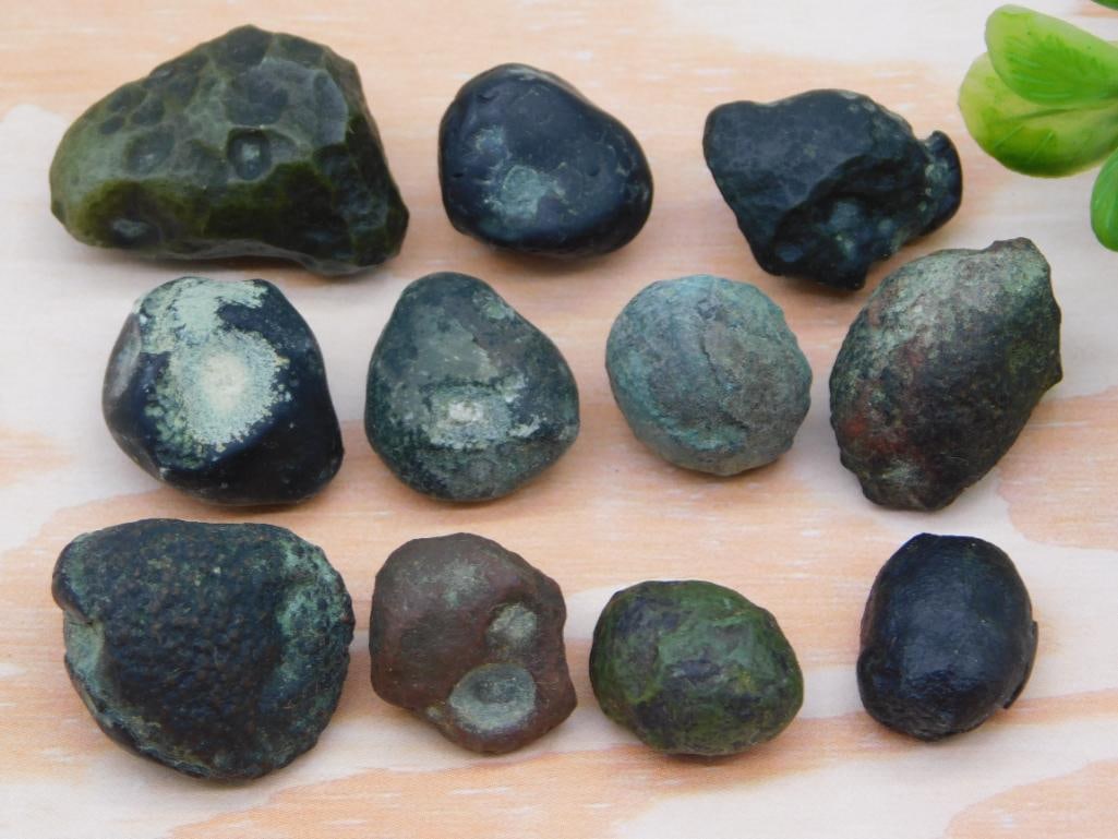 NORTH DAKOTA NEEDLE PEAK RIVER AGATE ROCK STONE LAPIDARY SPECIMEN (1 of 2)