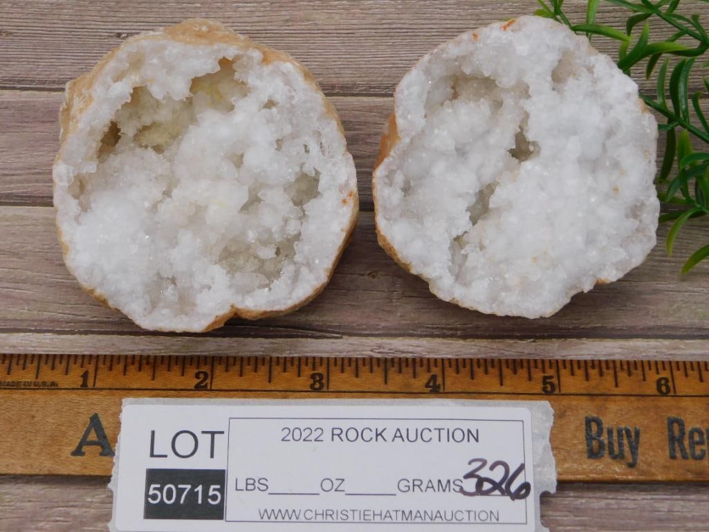 GEODE ROCK STONE LAPIDARY SPECIMEN - 3