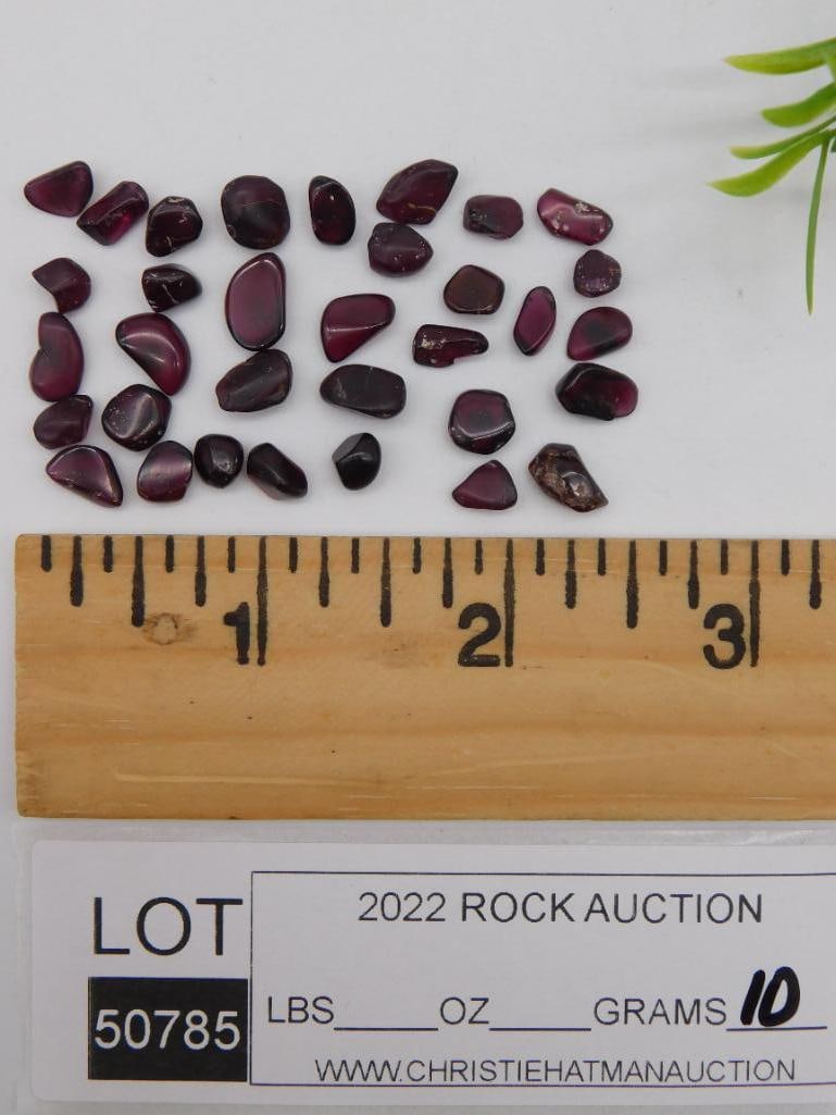 GARNET ROCK STONE LAPIDARY SPECIMEN - 2