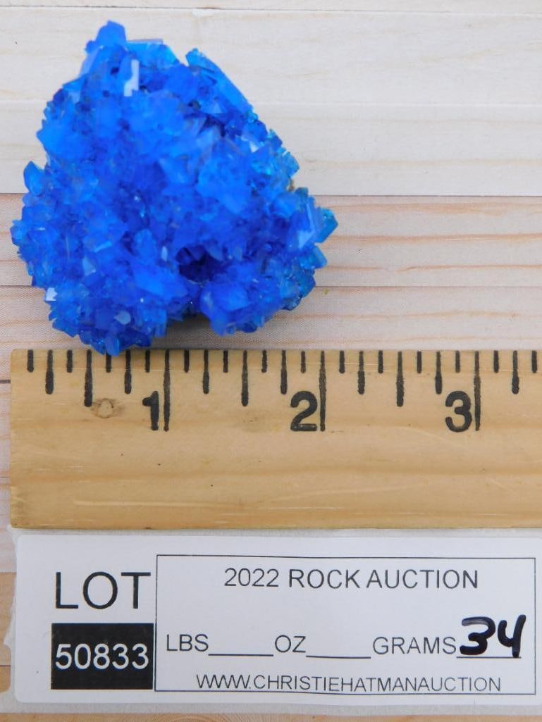 CHALCANTHITE ROCK STONE LAPIDARY SPECIMEN - 2