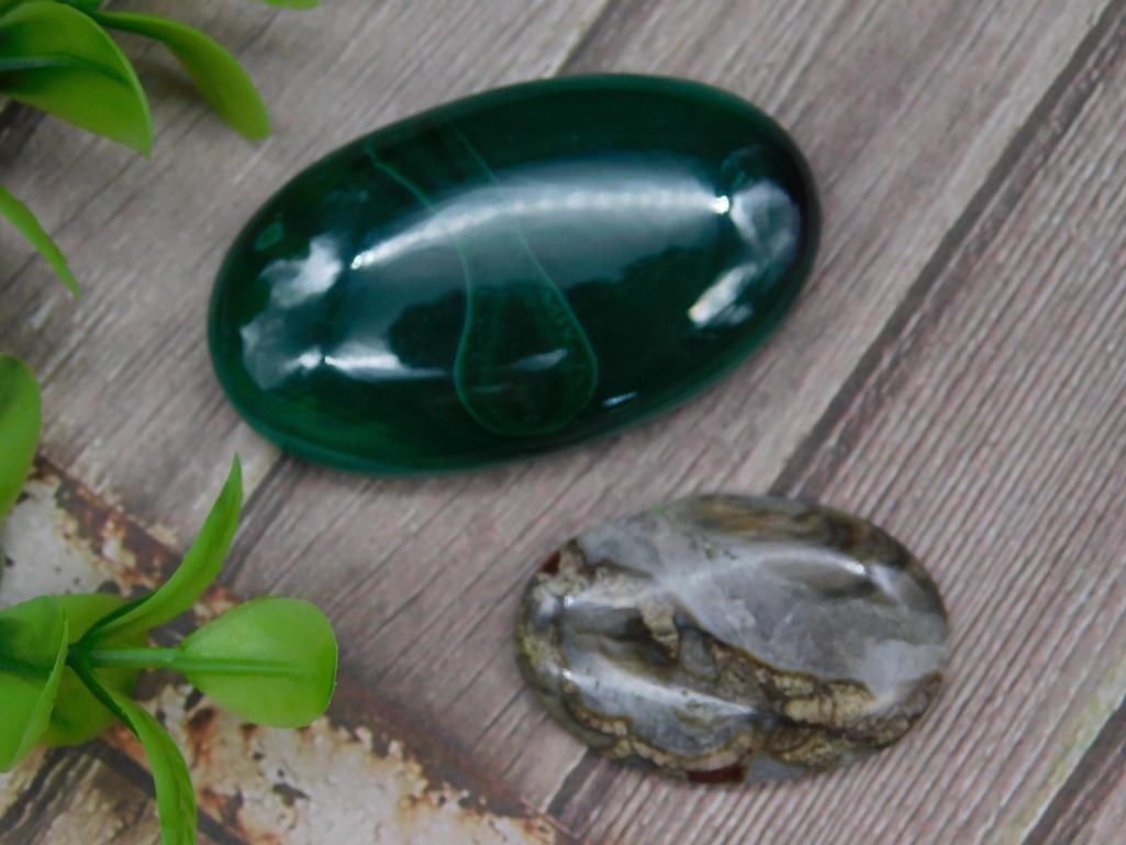 CABOCHONS ROCK STONE LAPIDARY SPECIMEN: CABOCHONS ROCK STONE LAPIDARY SPECIMEN