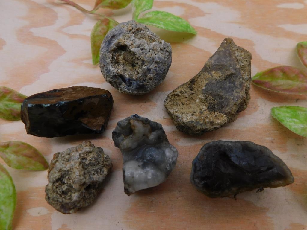 MIXED LOT ROCK STONE LAPIDARY SPECIMEN: MIXED LOT ROCK STONE LAPIDARY SPECIMEN