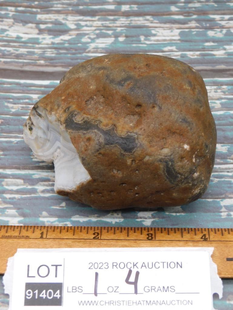 AGATE ROCK STONE LAPIDARY SPECIMEN - 2