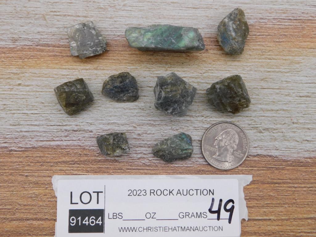 LABRADORITE ROCK STONE LAPIDARY SPECIMEN - 2