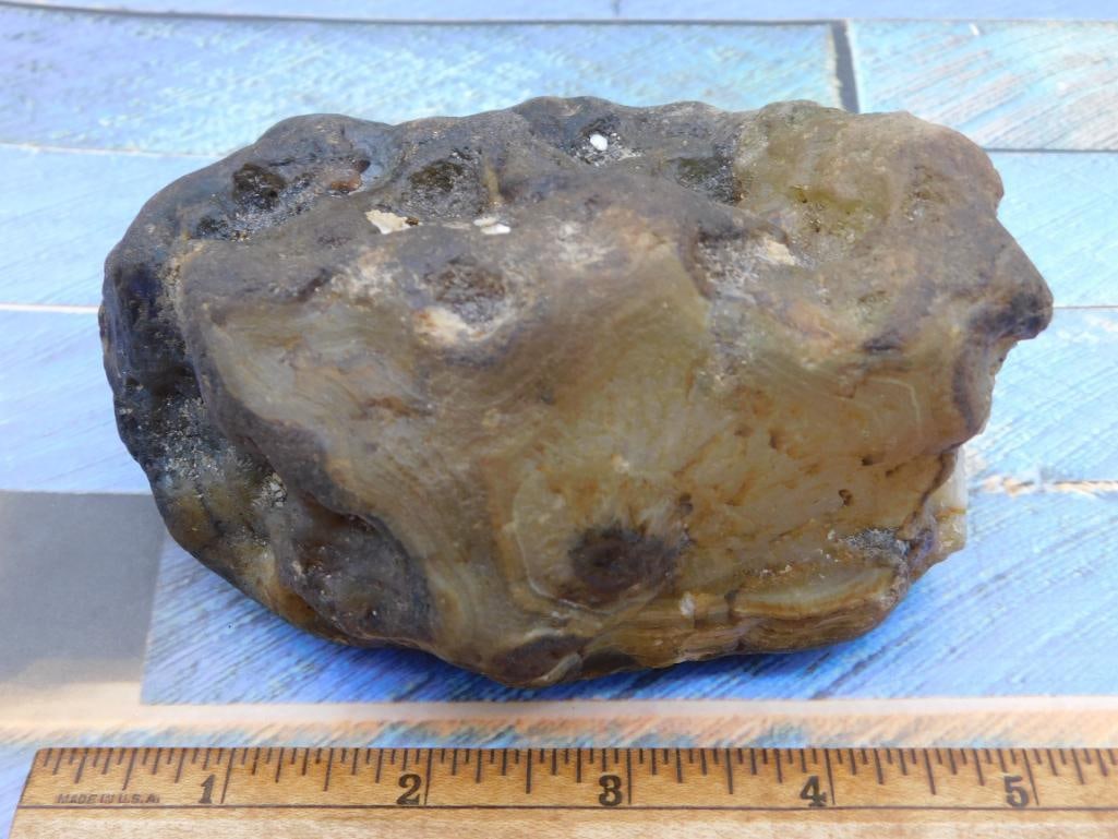 AGATE ROCK STONE LAPIDARY SPECIMEN - 3