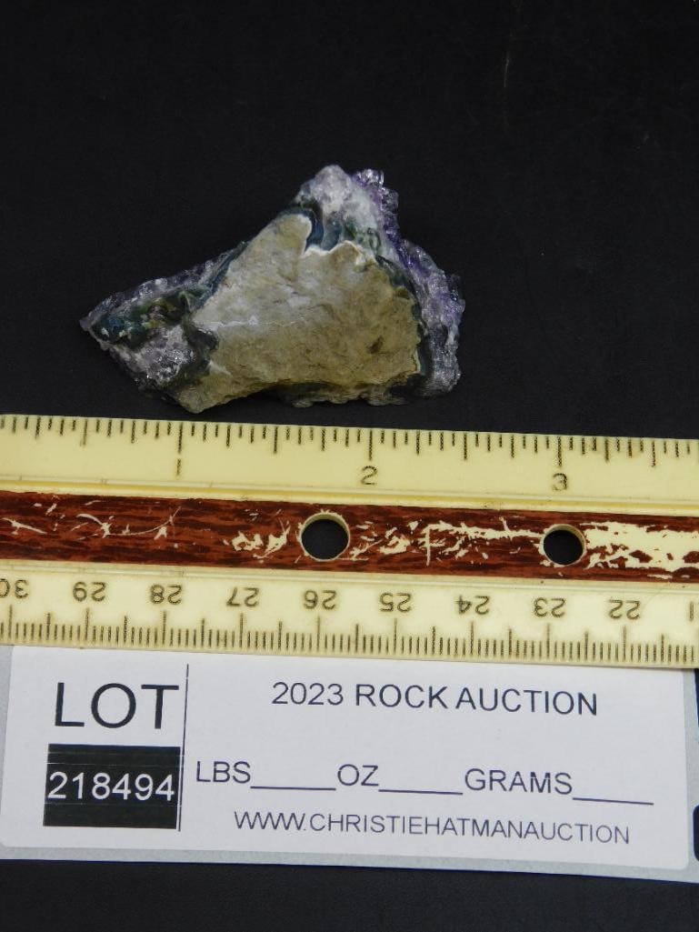 AMETHYST ROCK STONE LAPIDARY SPECIMEN - 2