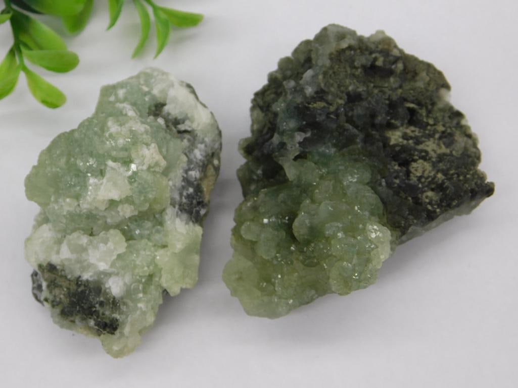 PREHNITE ROCK STONE LAPIDARY SPECIMEN: PREHNITE ROCK STONE LAPIDARY SPECIMEN