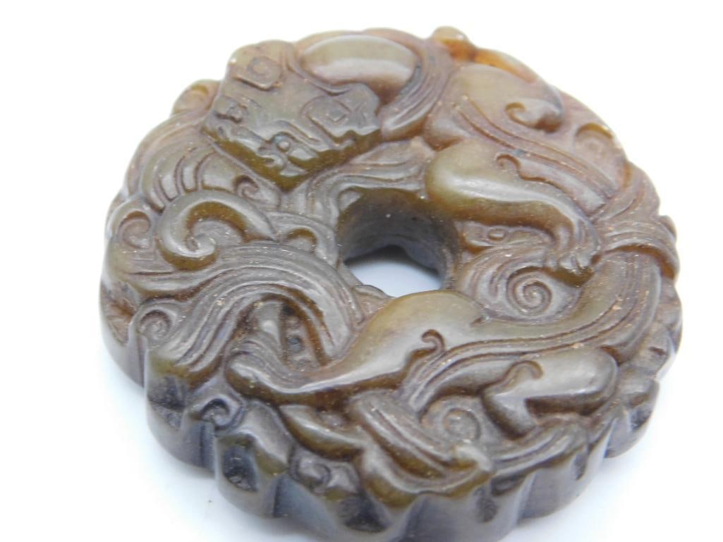 CARVED JADE ROCK STONE LAPIDARY SPECIMEN: CARVED JADE ROCK STONE LAPIDARY SPECIMEN