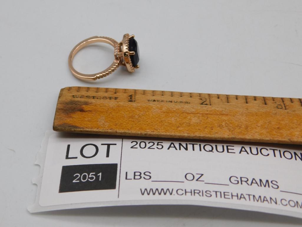 STONE RING ROCK STONE LAPIDARY SPECIMEN - 5