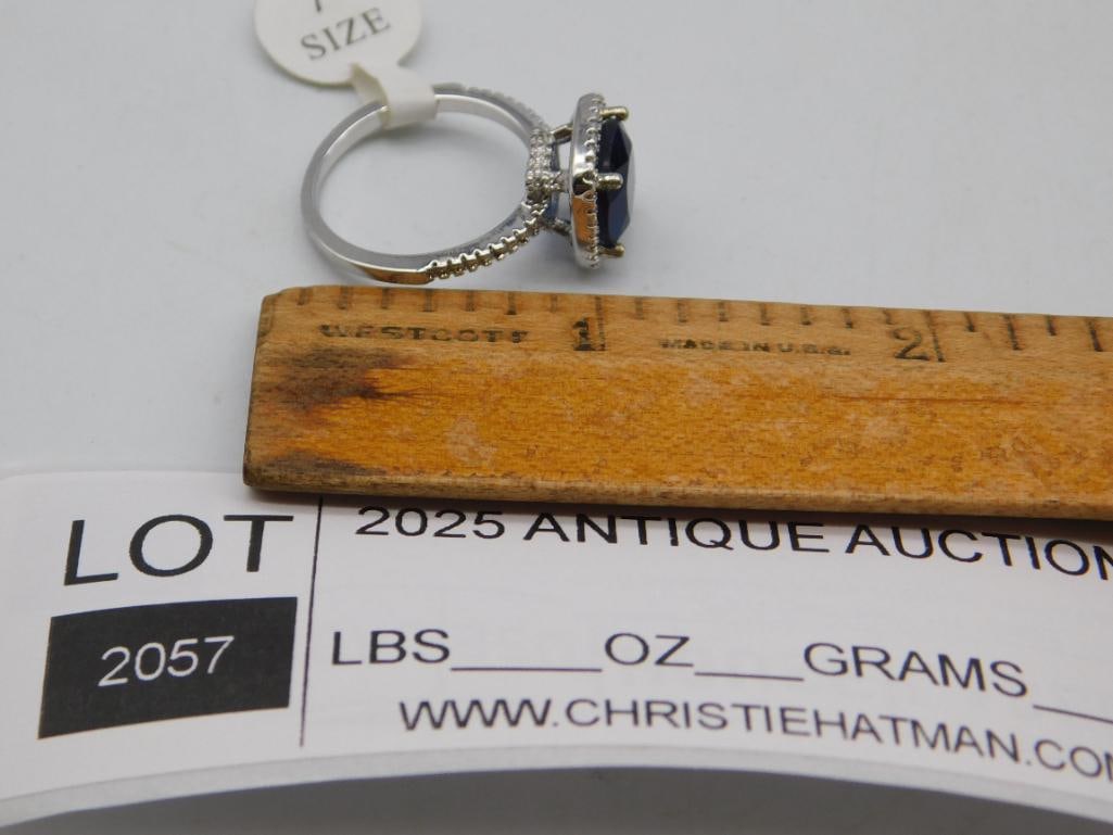 STONE RING ROCK STONE LAPIDARY SPECIMEN - 5