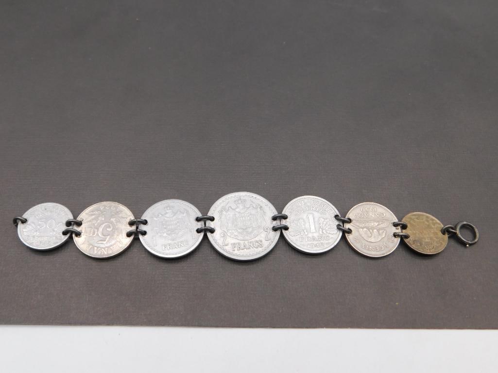VINTAGE COIN BRACELET - 2