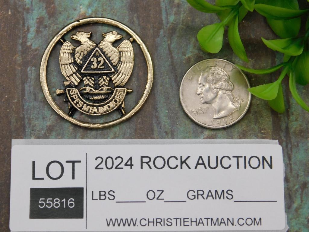 CUT COIN COLLECTIBLE - 2