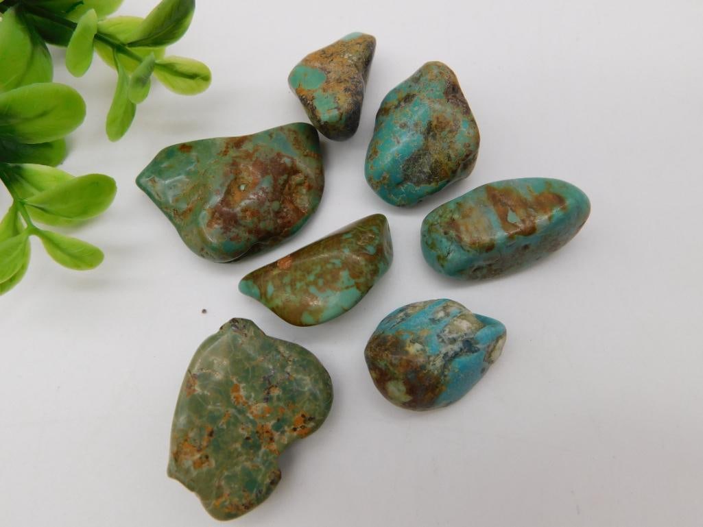 NATURAL TURQUOISE ROCK STONE LAPIDARY SPECIMEN (1 of 2)