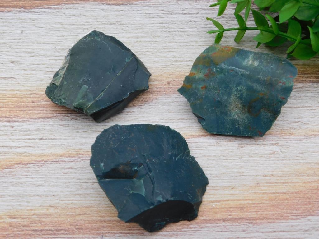 BLOODSTONE ROCK STONE LAPIDARY SPECIMEN: BLOODSTONE ROCK STONE LAPIDARY SPECIMEN