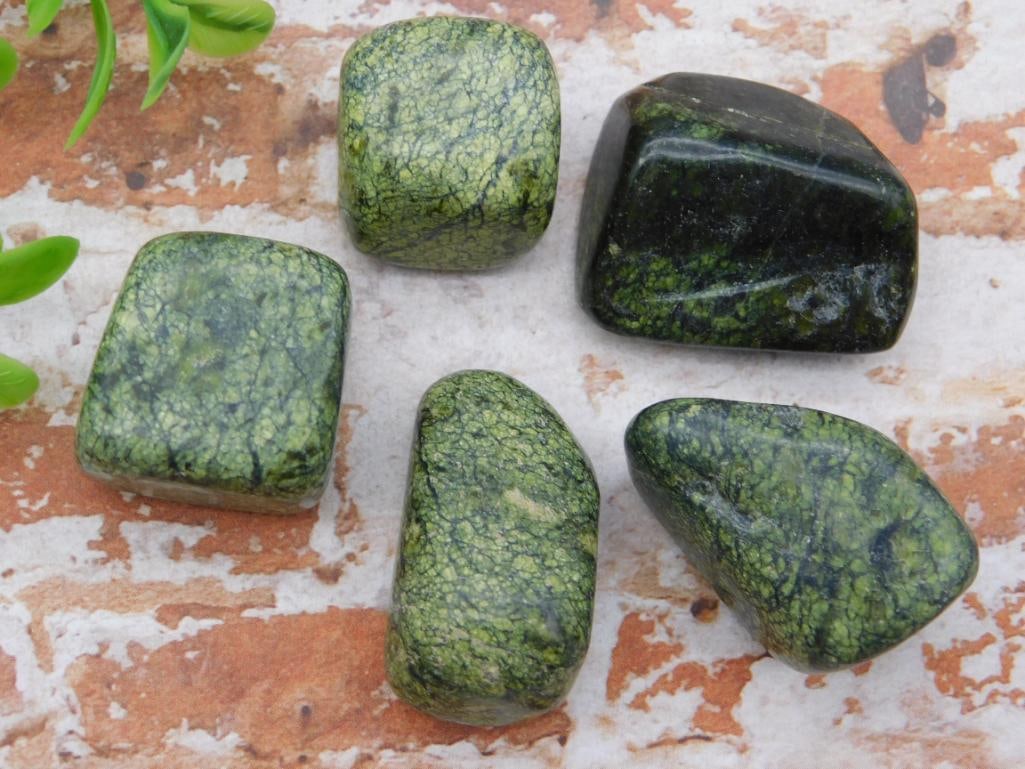 SERPENTINE ROCK STONE LAPIDARY SPECIMEN: SERPENTINE ROCK STONE LAPIDARY SPECIMEN