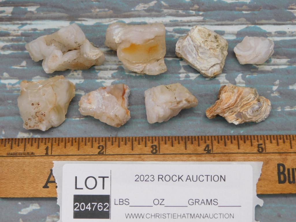 FIRE AGATE ROCK STONE LAPIDARY SPECIMEN - 2