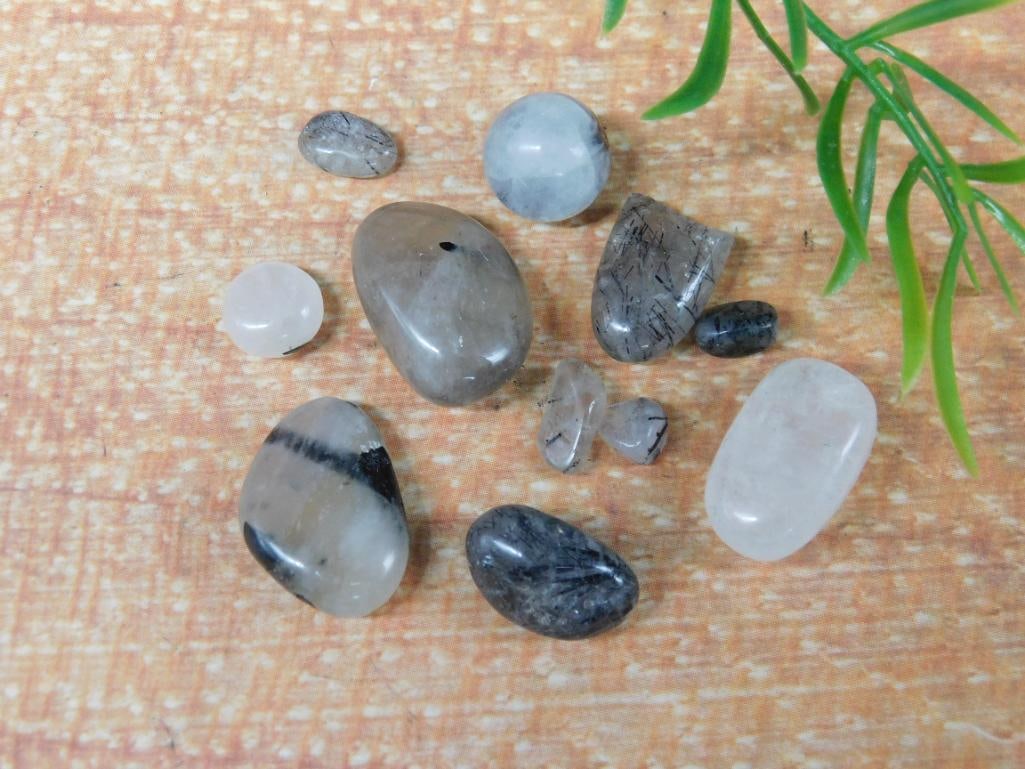 MIXED LOT ROCK STONE LAPIDARY SPECIMEN: MIXED LOT ROCK STONE LAPIDARY SPECIMEN