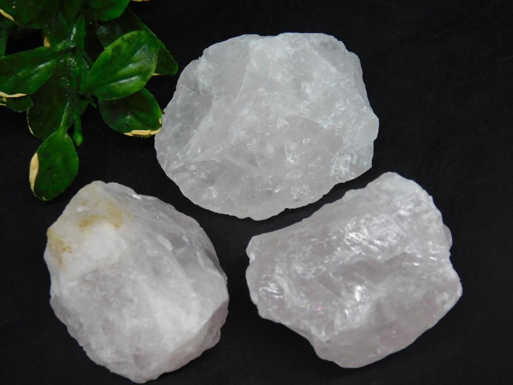 ROSE QUARTZ ROCK STONE LAPIDARY SPECIMEN (1 of 2)