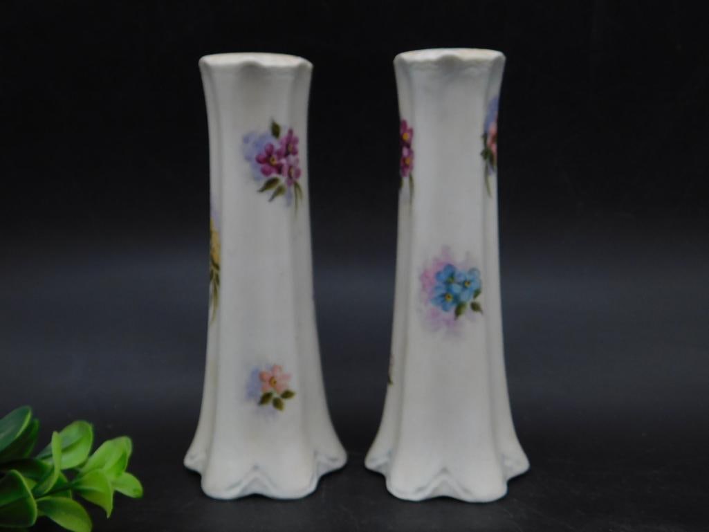 Floral Porcelain Shaker Vases (1 of 3)