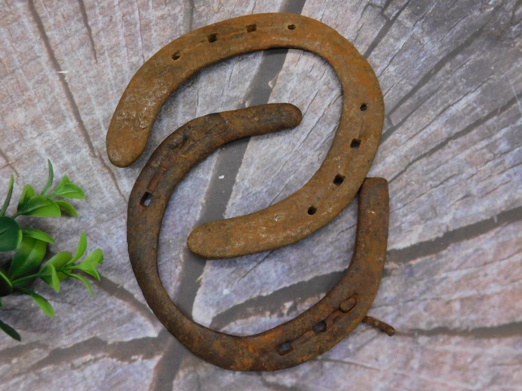 HORSE SHOES VINTAGE ANTIQUE EQUESTRIAN (1 of 2)