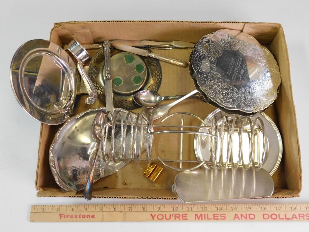 MIXED SILVER LOT VINTAGE ANTIQUE - 4